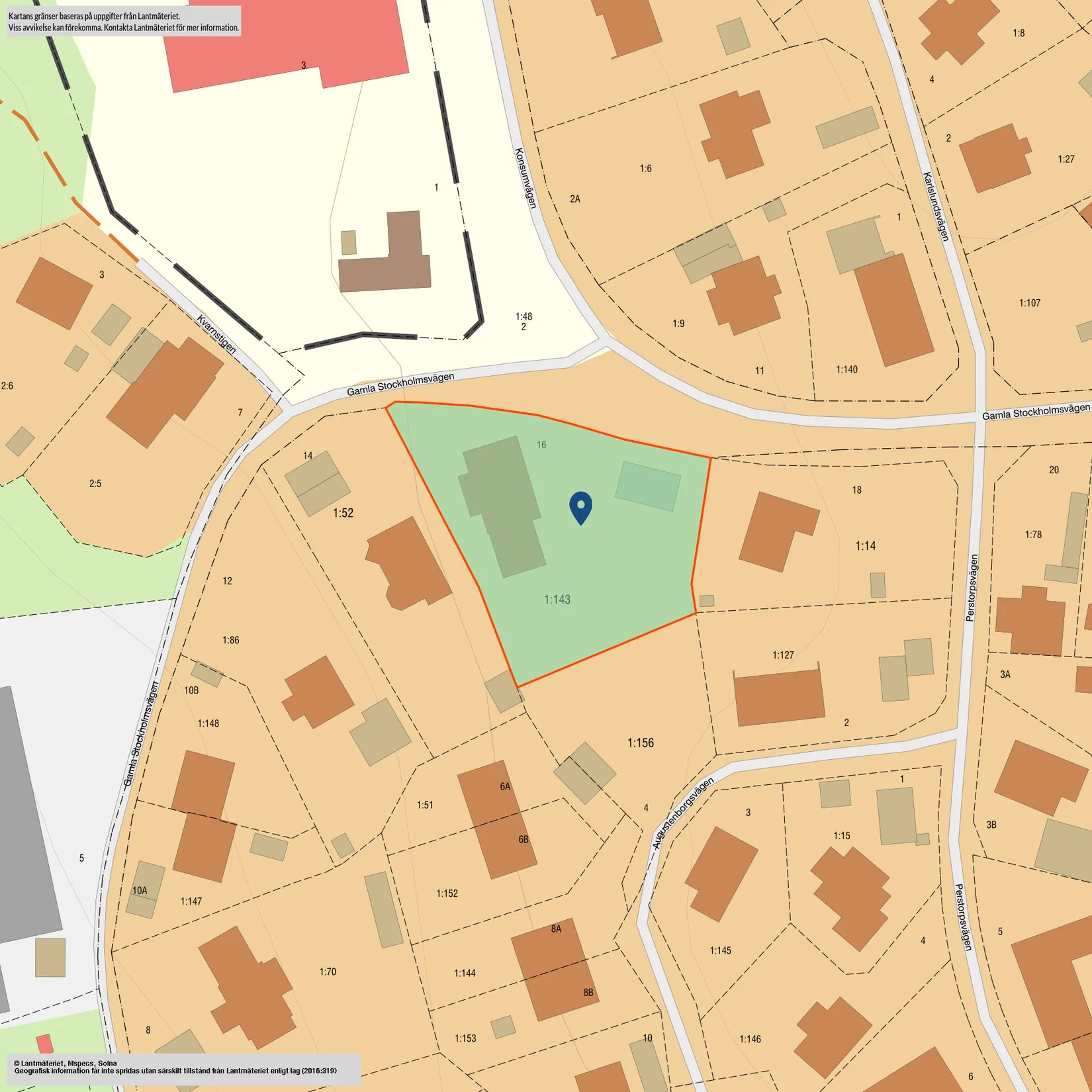 Villa, Gamla Stockholmsvägen 16, Åby, Norrköping
