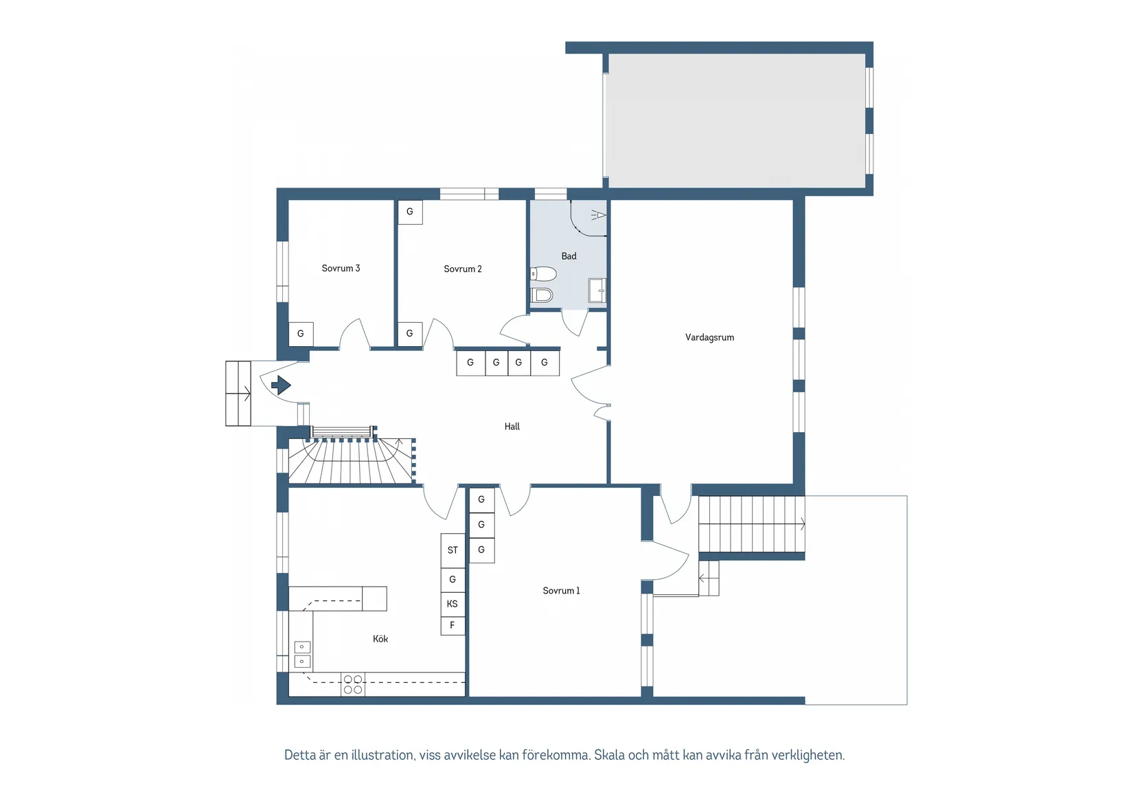 Villa, Mårtens gränd 3, Tierp