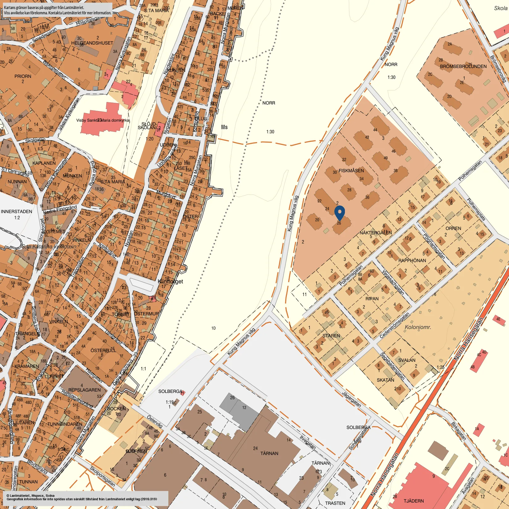 Bostadsrätt, Kung Magnus väg 26, Visby - Östercentrum, Gotland