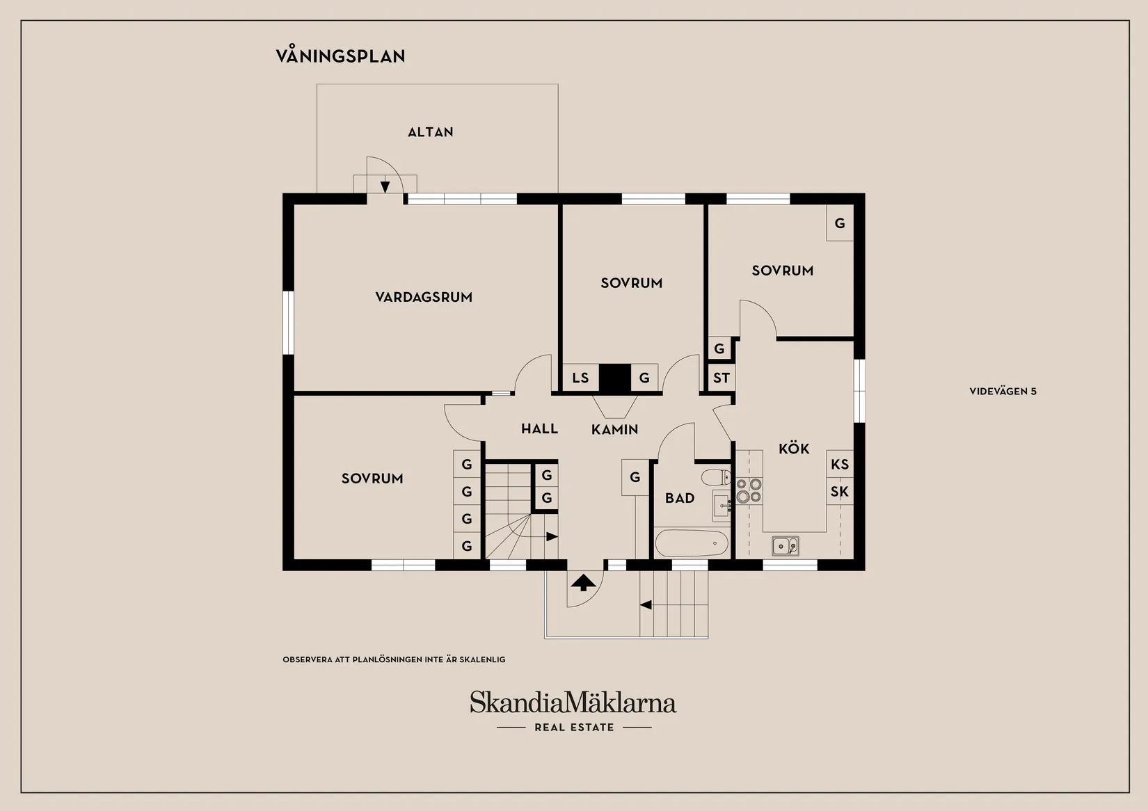 Villa, Videvägen 5, Svenljunga
