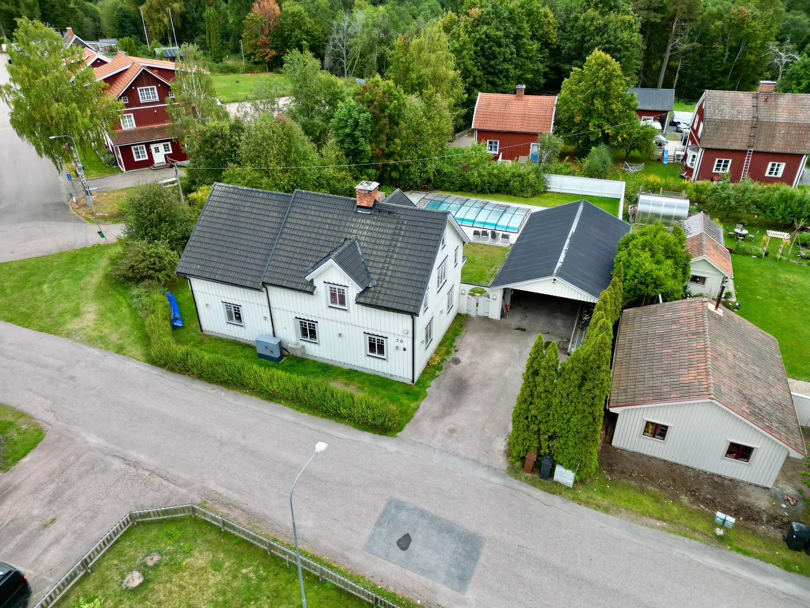 Villa, Verkstadsgatan 20, Åhagen, Hedemora