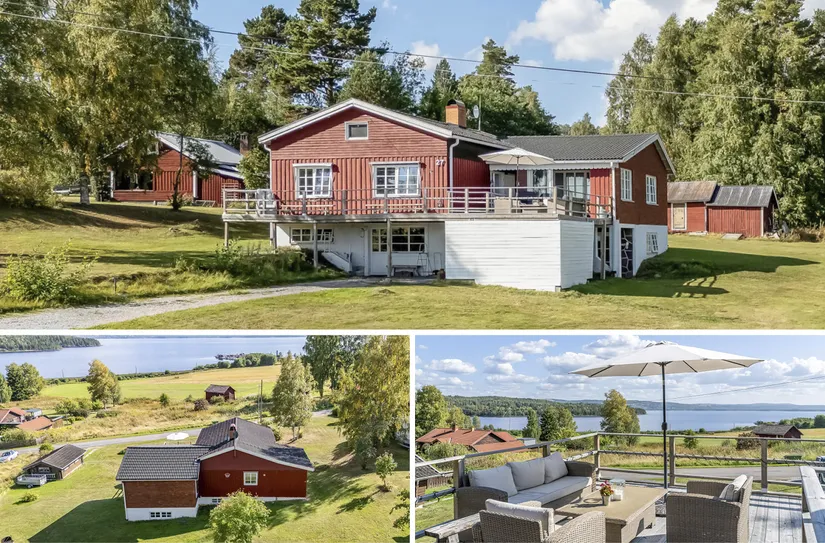 Villa, Strandvägen 27, Vikarbyn, Rättvik