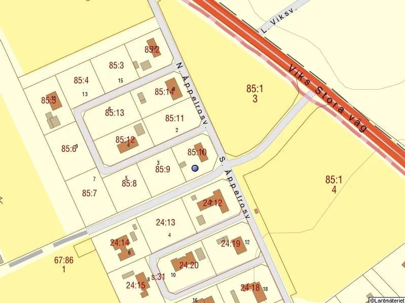 Övrigt, Norra Äppelrosvägen 1, andelsrätten C, Vik, Simrishamn