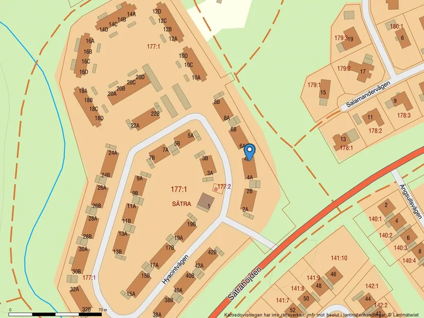 Radhus, Hyacintvägen 4B, Sätra, Gävle