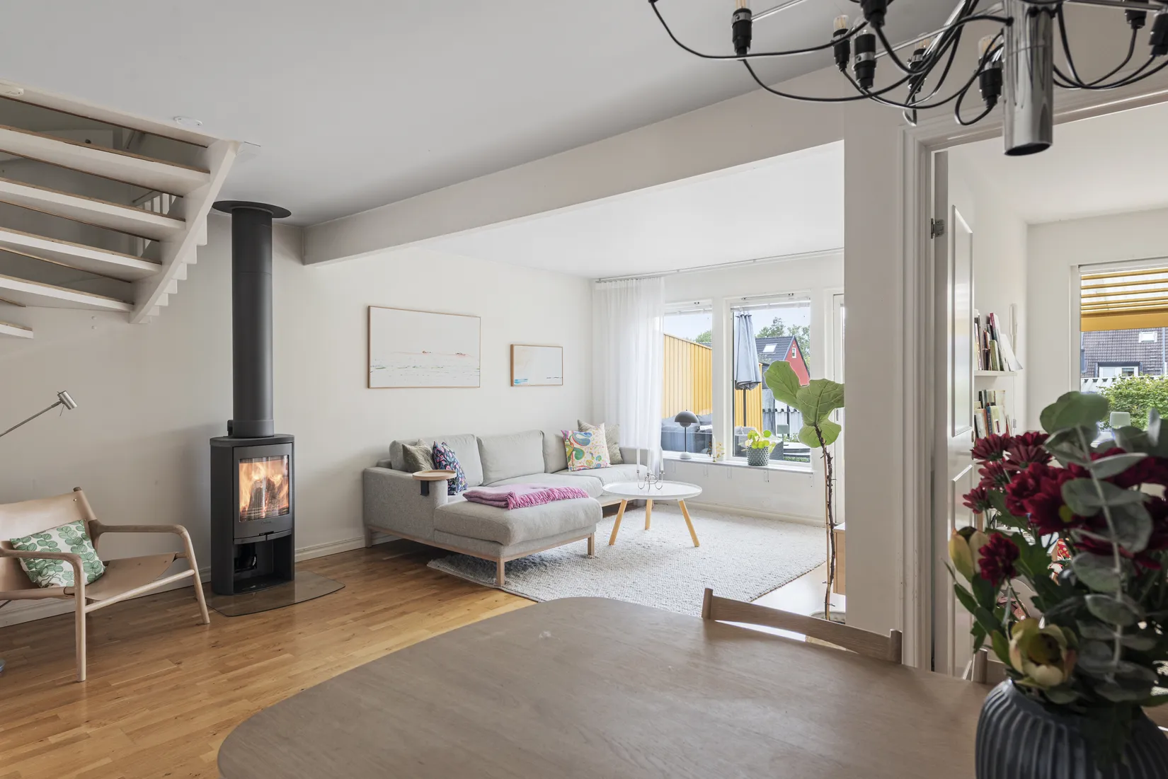 Radhus, Ellagårdsvägen 123, Ella Gård, Täby