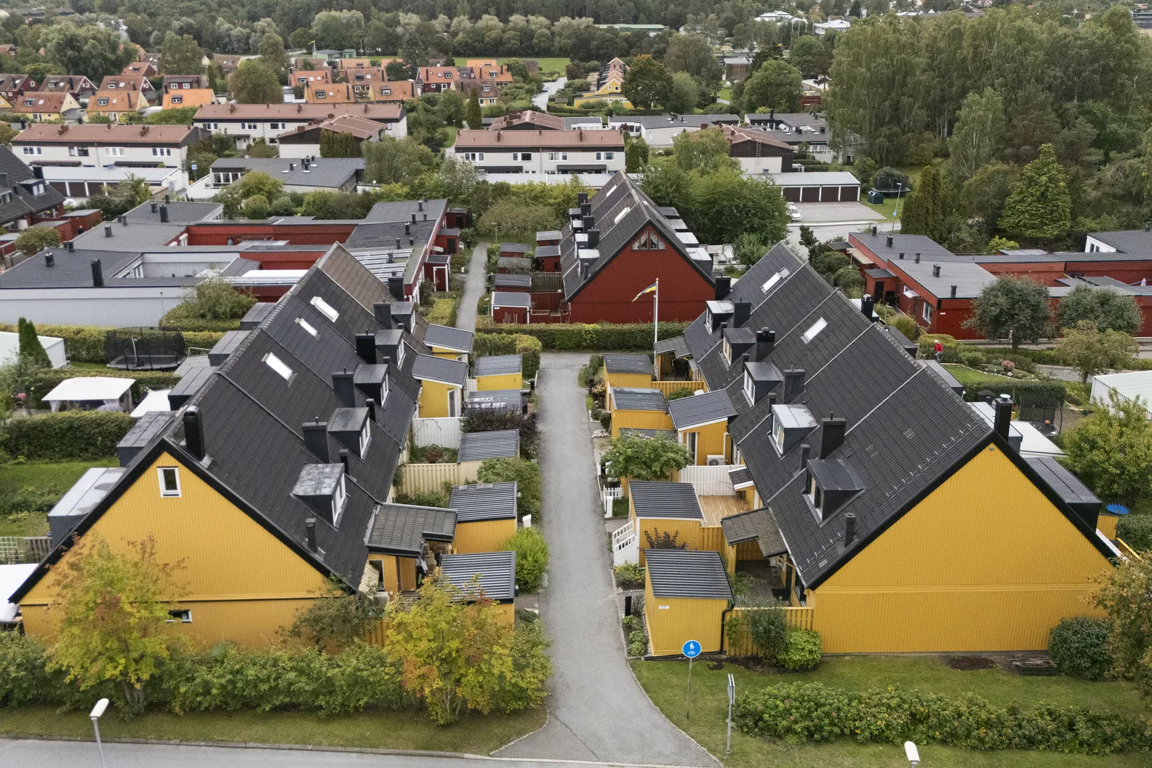 Radhus, Ellagårdsvägen 123, Ella Gård, Täby
