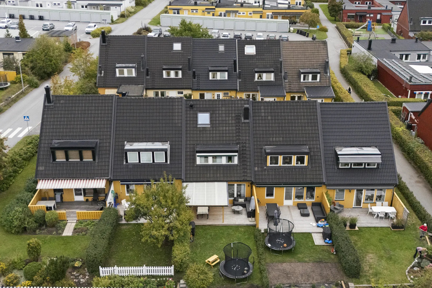 Radhus, Ellagårdsvägen 123, Ella Gård, Täby