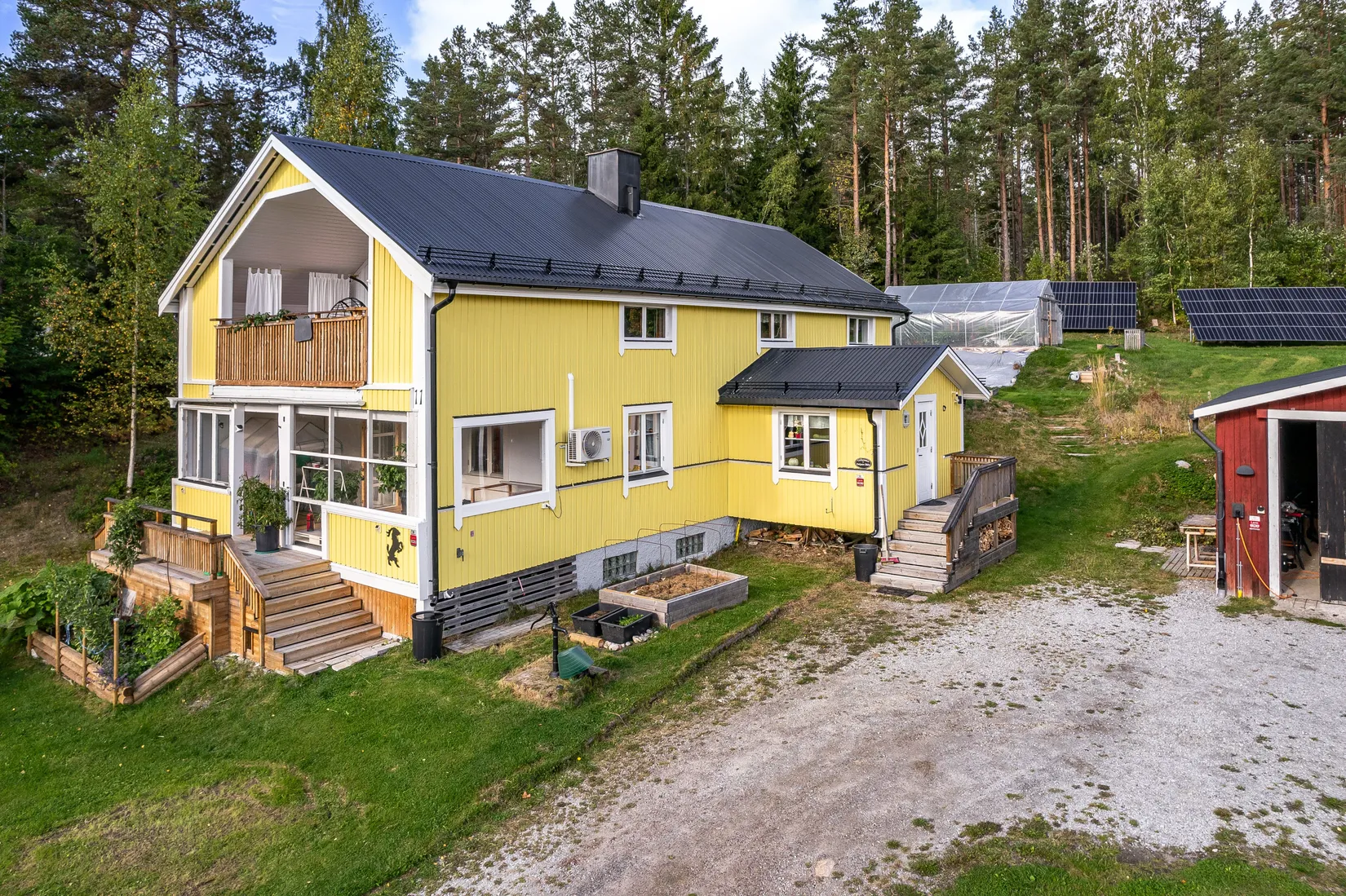 Villa, Norrbovägen 11, Näsviken, Hudiksvall