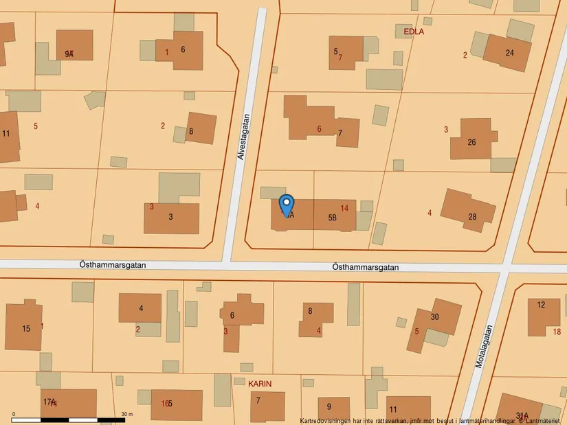 Villa, Östhammarsgatan 5A, Husensjö, Helsingborg