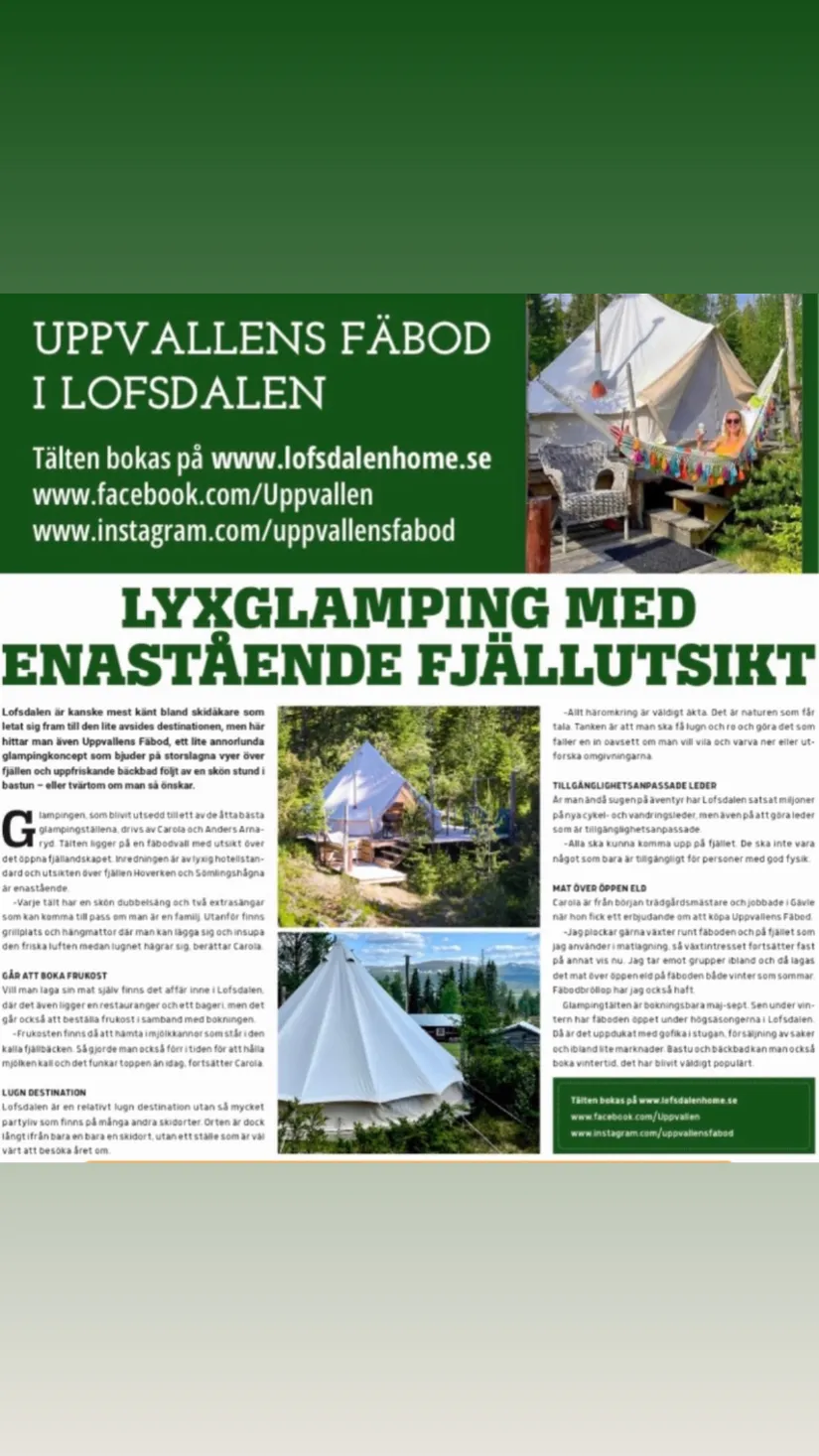 Fritidshus, Uppvallsvägen 20, Härjedalen