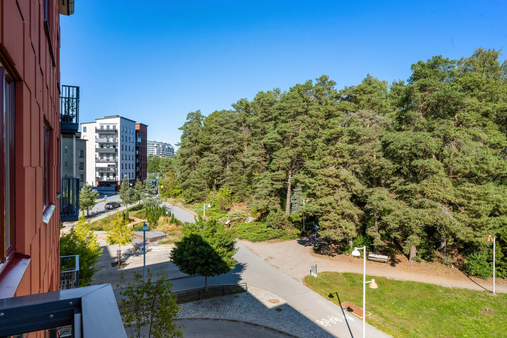 Bostadsrätt, Källtorpsvägen 21, 3tr med glimrande utsikt över Centralparken, Näsbypark, Täby