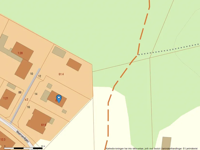 Villa, Malmavägen 14, Malma, Uppsala