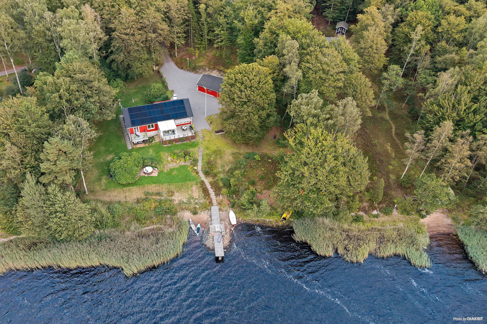 Villa, Marias väg 9, Hjälmsjön, Örkelljunga