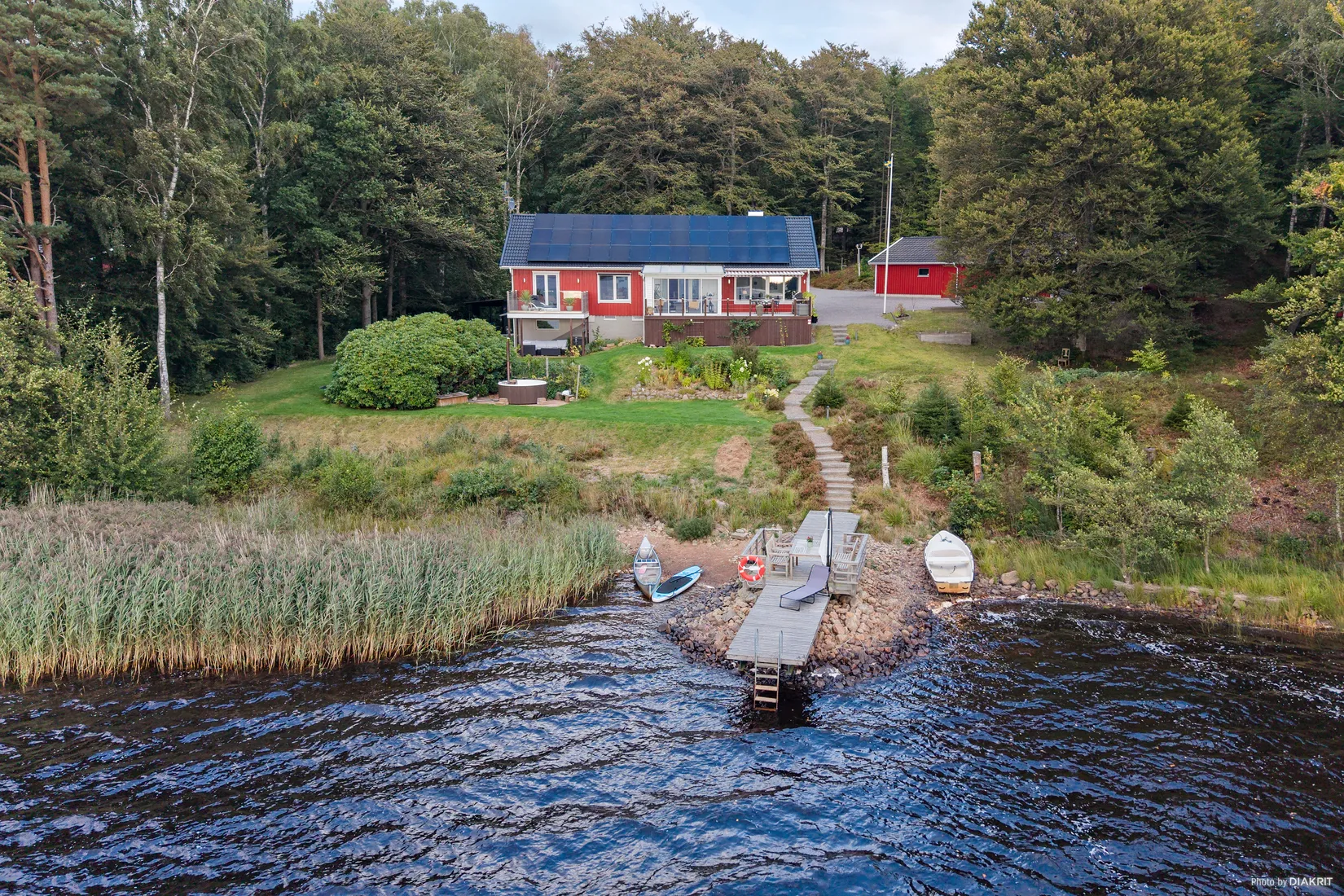 Villa, Marias väg 9, Hjälmsjön, Örkelljunga