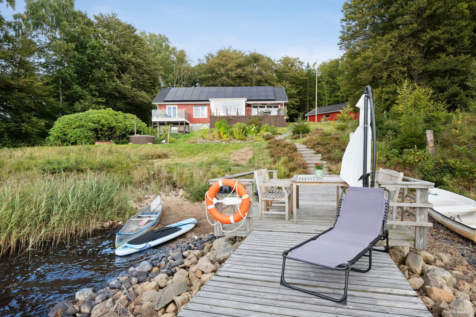 Villa, Marias väg 9, Hjälmsjön, Örkelljunga