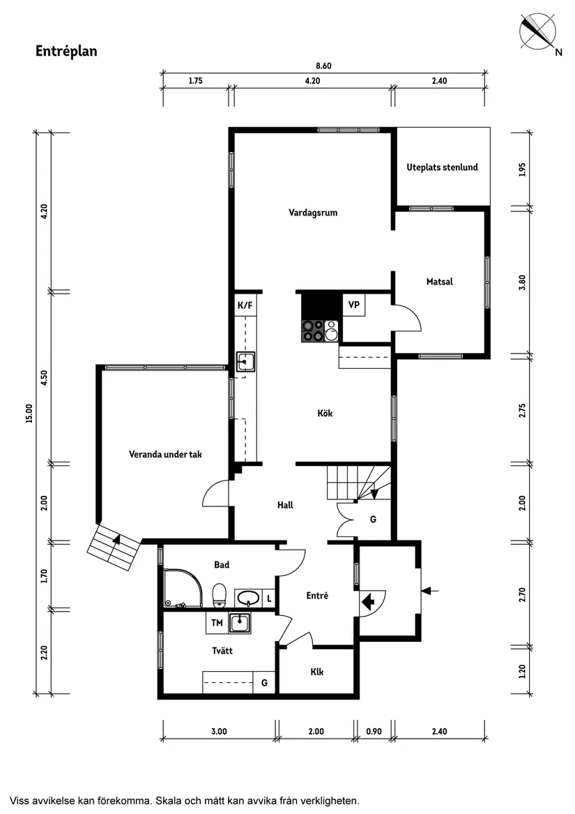 Villa, Stora Håltetvägen 11, Härryda