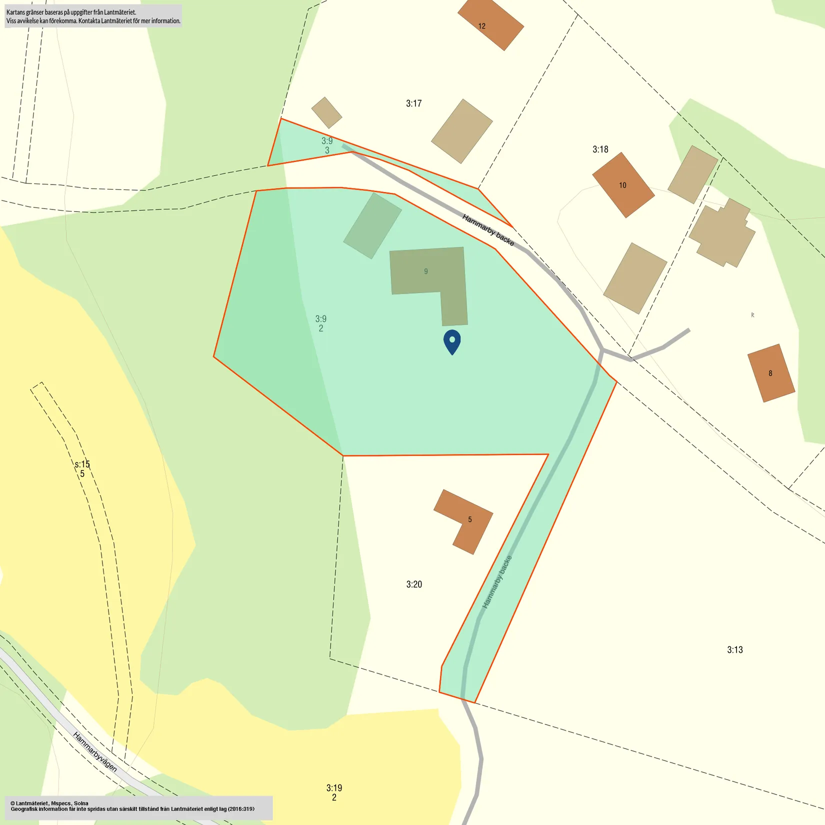Villa, Hammarby backe 9, Älmsta, Norrtälje