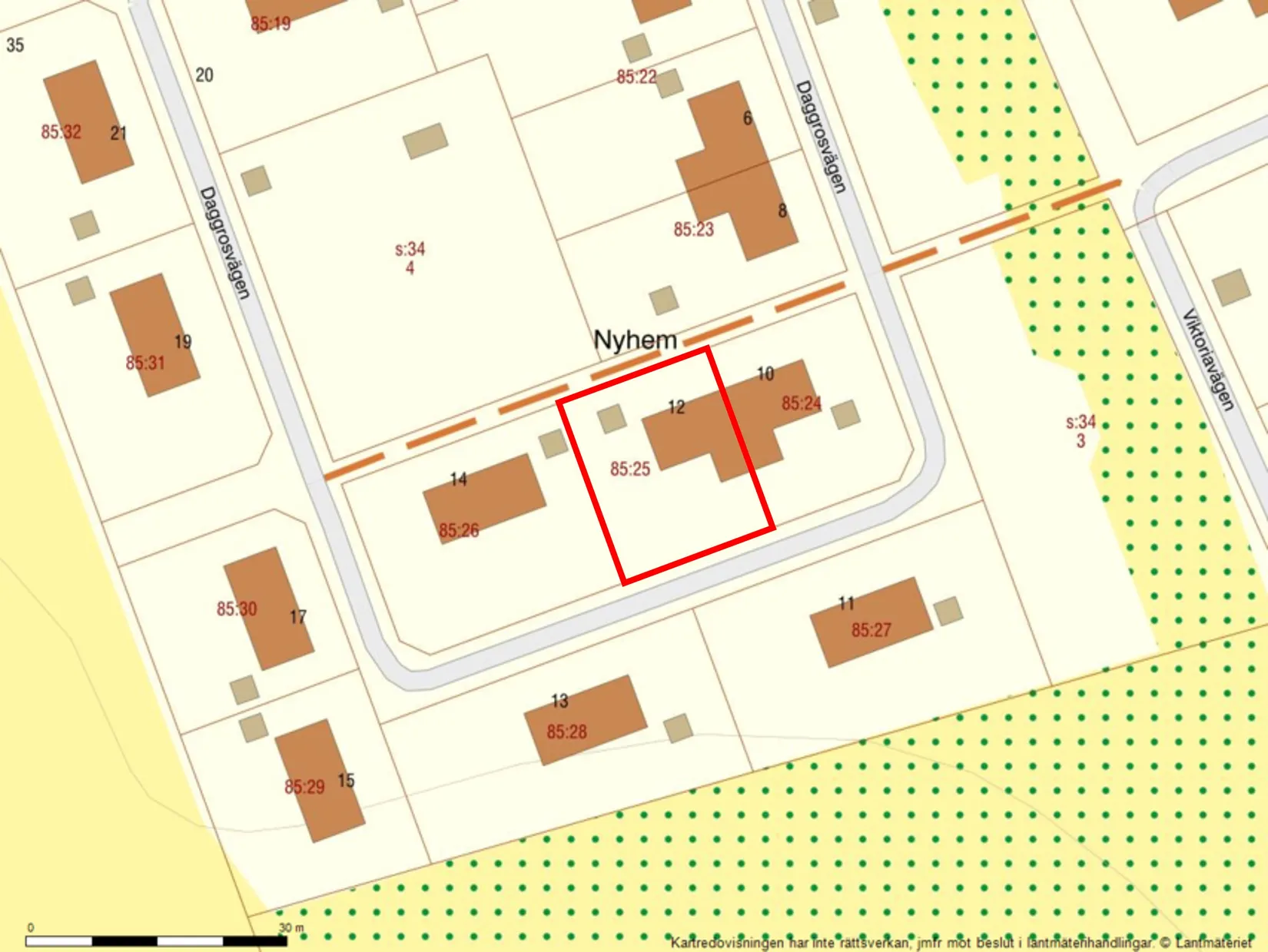 Bostadsrätt, Daggrosvägen 12, andel 3/9, Vik, Simrishamn