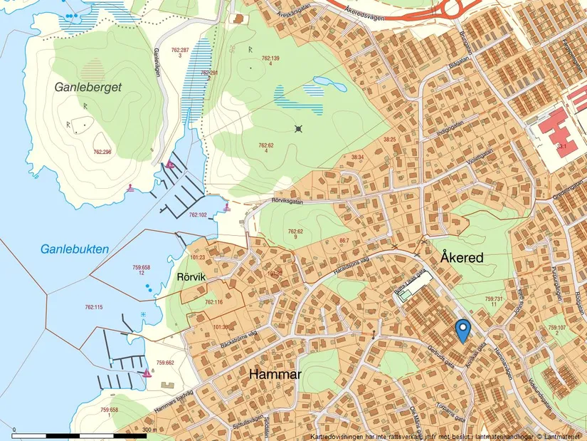 Radhus, Hammarvägen 272, Näset, Göteborg