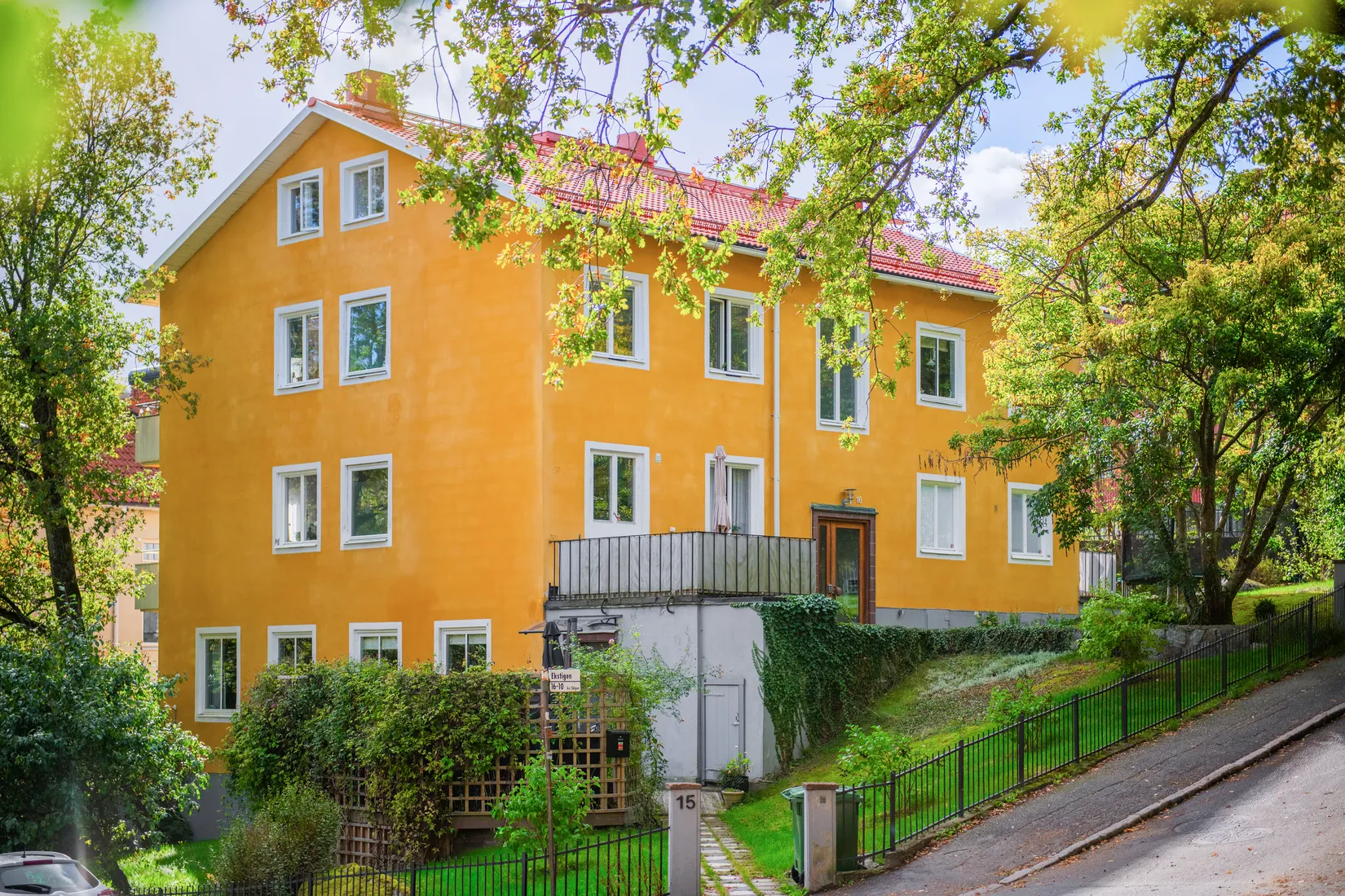 Bostadsrätt, Ekstigen 16, Gamla Råsunda, Solna