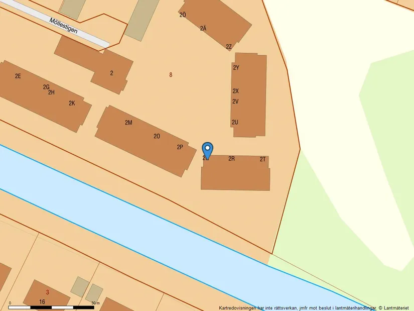 Bostadsrätt, Möllestigen 2Q, Centralt, Bromölla