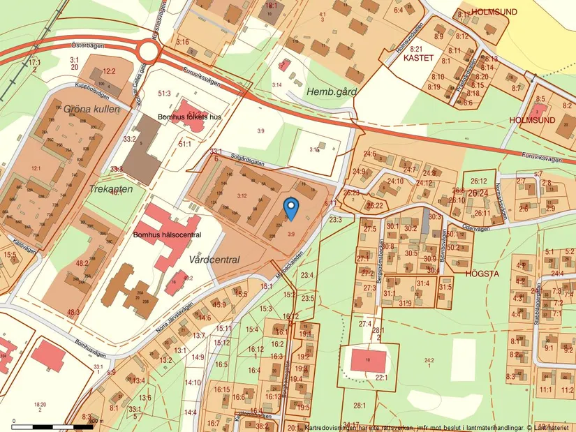 Bostadsrätt, Solgårdsgatan 20B, Bomhus, Gävle