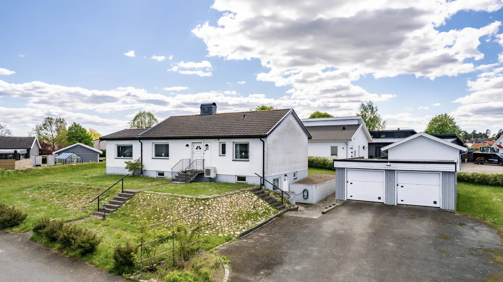 Villa, Kung Nils väg 45, Kristianstad