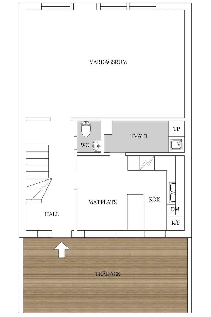 Radhus, Bjärehovsvägen 4, Lomma