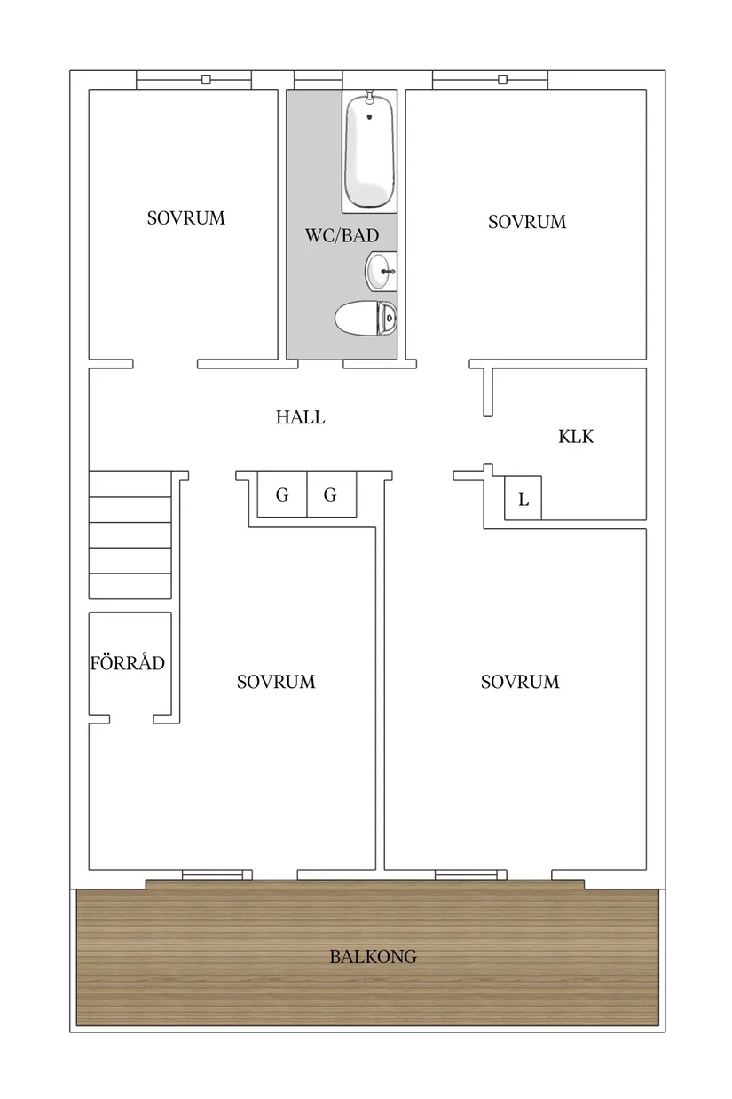 Radhus, Bjärehovsvägen 4, Lomma