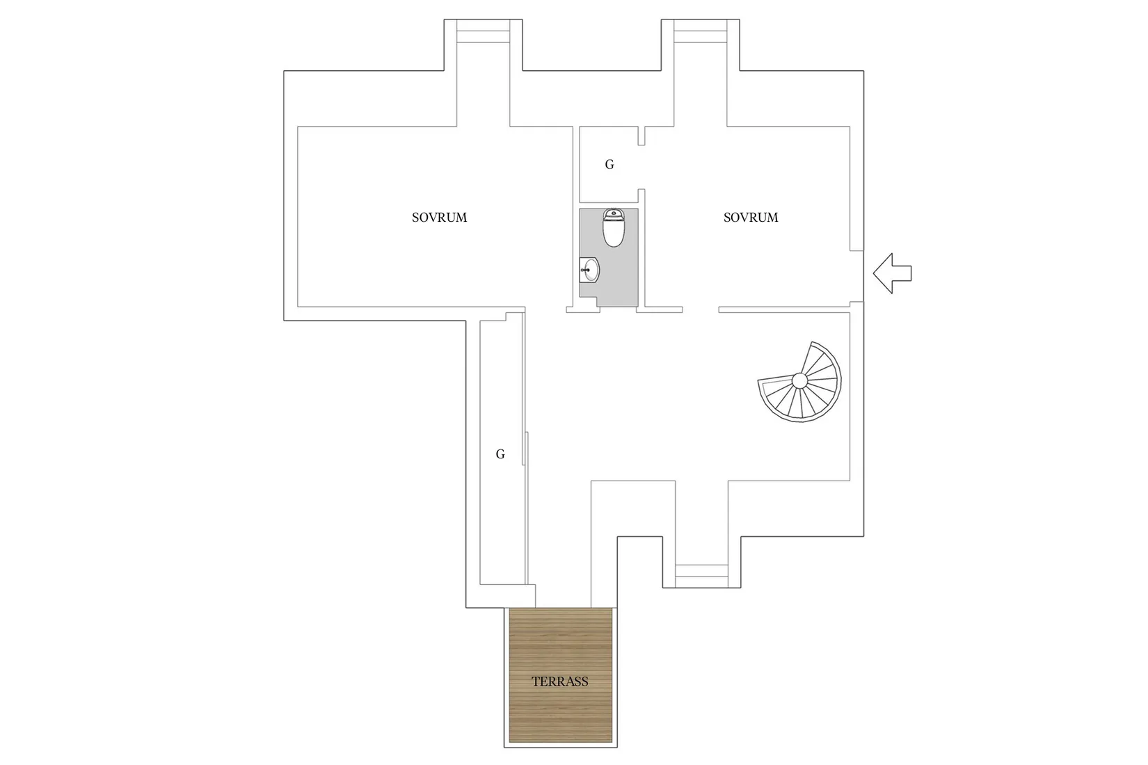 Bostadsrätt, Växthusgatan 4B, Mölndal - Innerstaden, Mölndal