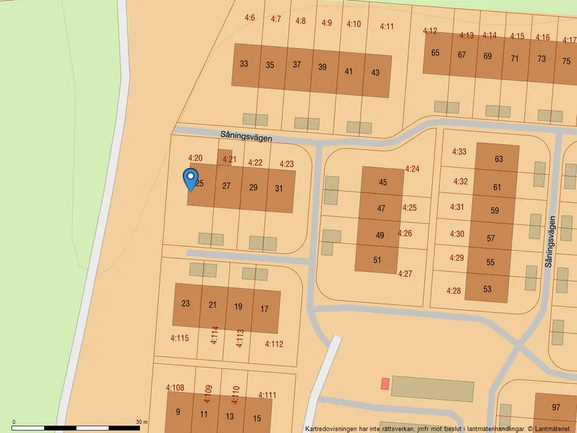 Radhus, Såningsvägen 25, Viksjö, Järfälla