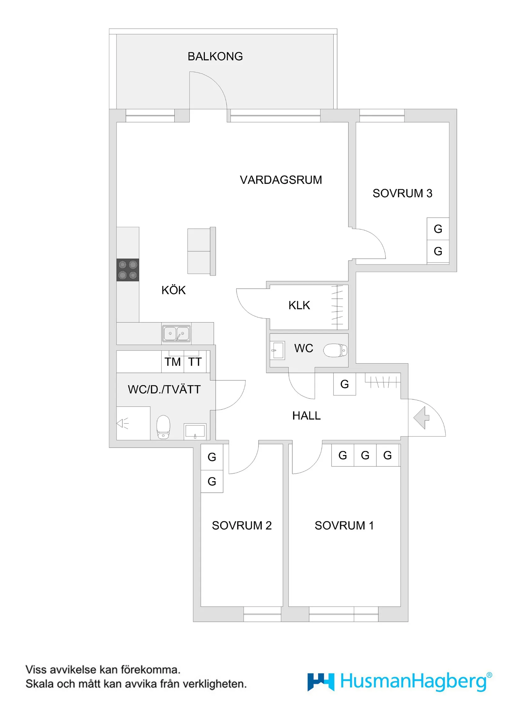 Bostadsrätt, Kålhagsvägen 28C, Tomtebo, Umeå
