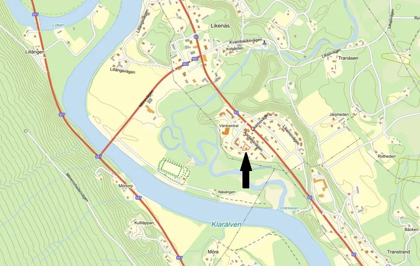 Villa, Tallmovägen 13, Likenäs, Torsby
