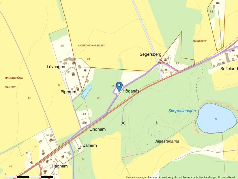 Tomt, Skeppstad 114, Motala
