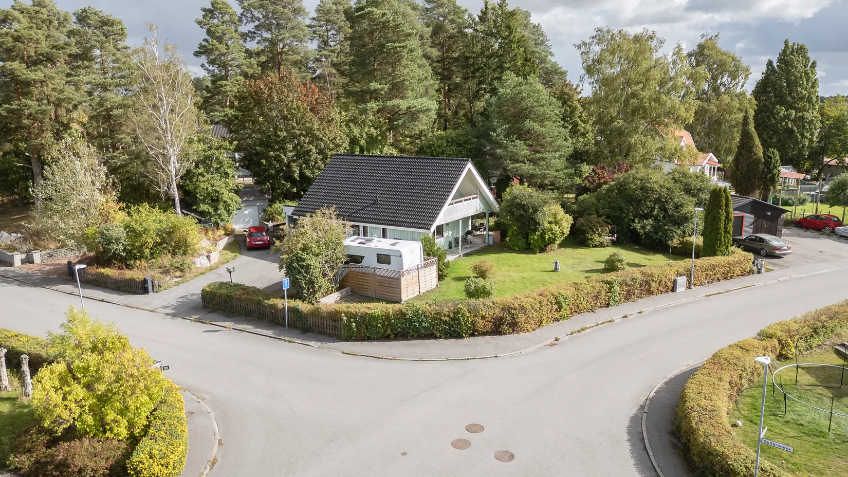 Villa, Gultbrunnsvägen 13, Slagsta, Eskilstuna