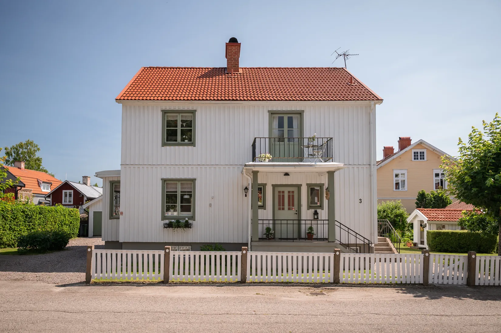Villa, Bäckgatan 3, Centrum, Kristinehamn