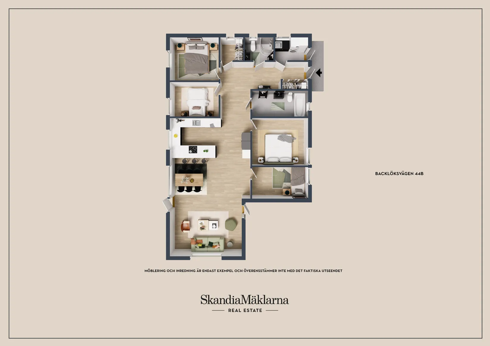Villa, Backlöksvägen 44B, Hässelby Norra Villastad, Stockholm