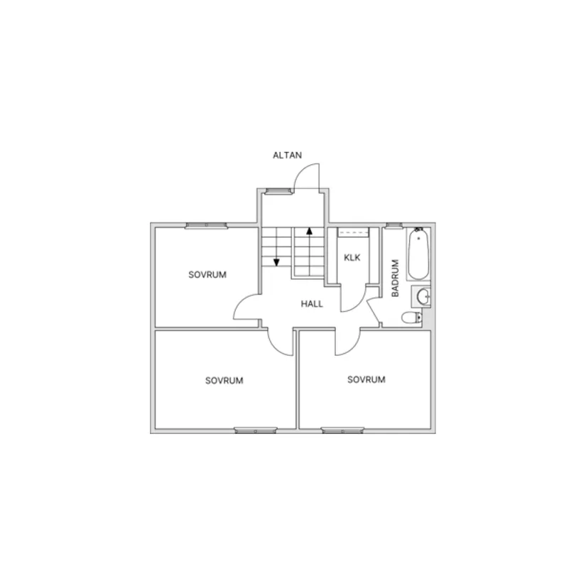 Bostadsrätt, Stationsvägen 8B, Vagnhärad, Trosa