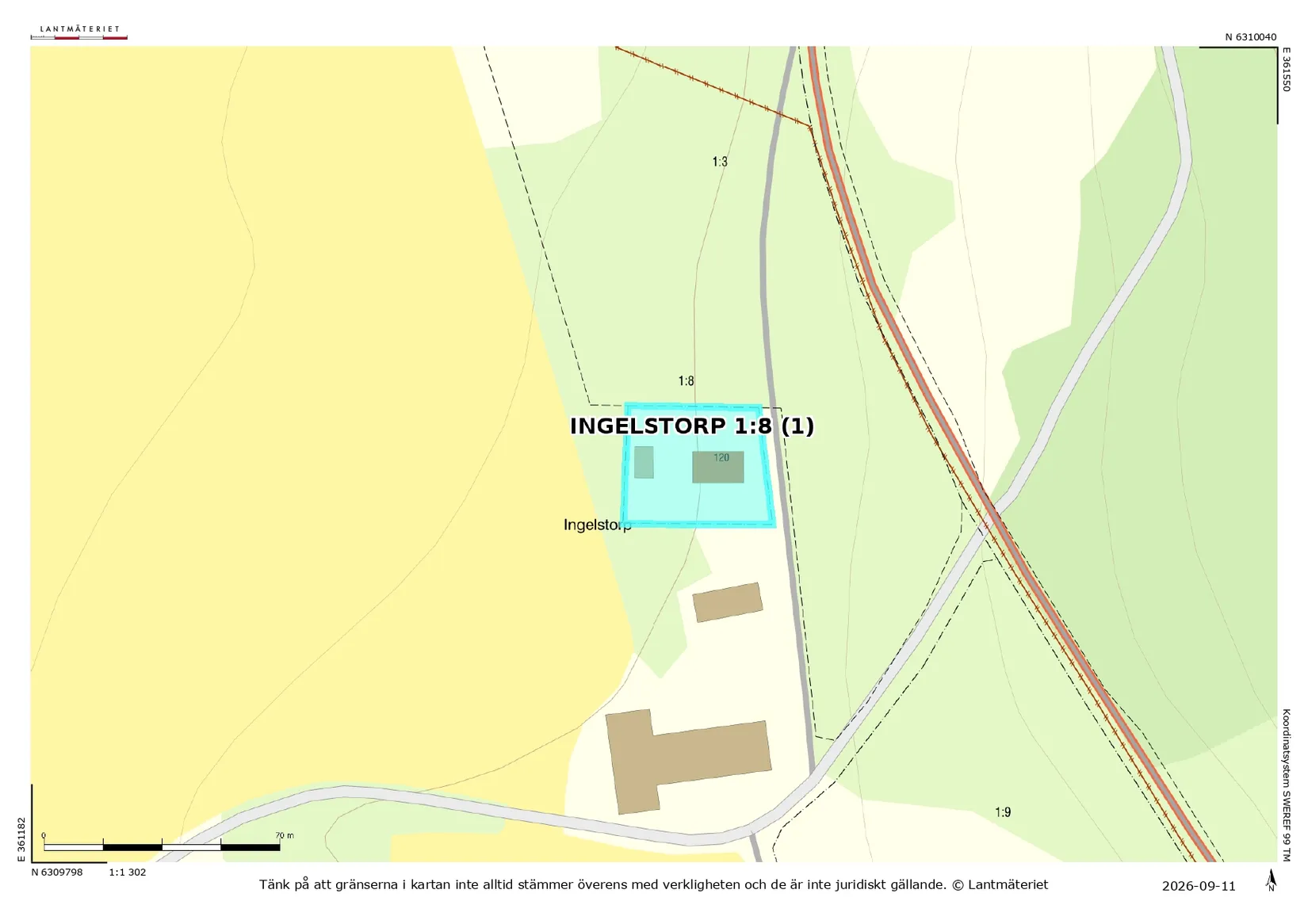 Fritidshus, Ingelstorp 120, Falkenberg