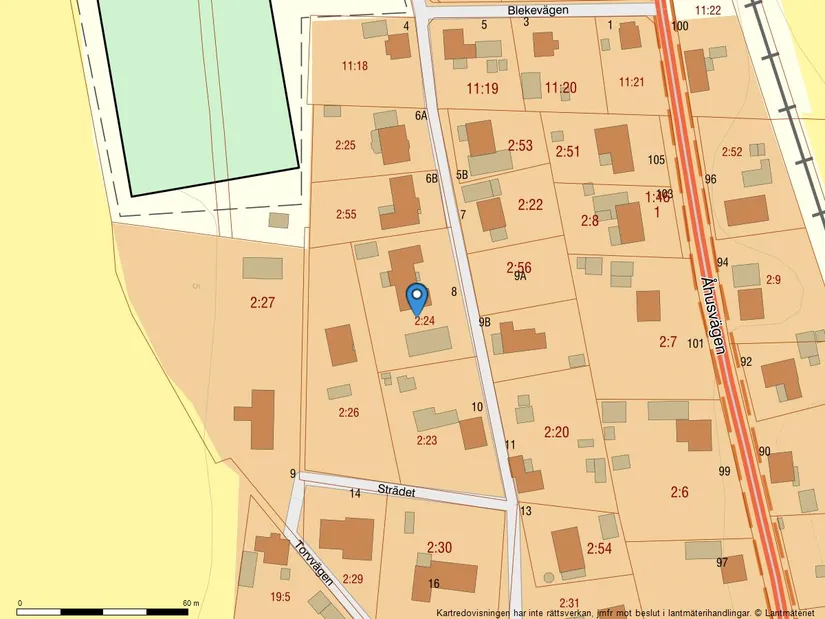 Villa, Strädet 8, Rinkaby, Kristianstad