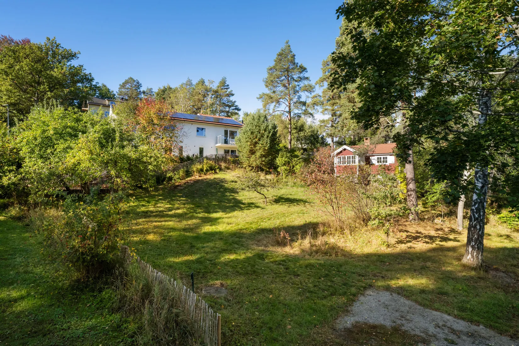 Tomt, Sågtorpsvägen 33B, Lahäll, Täby