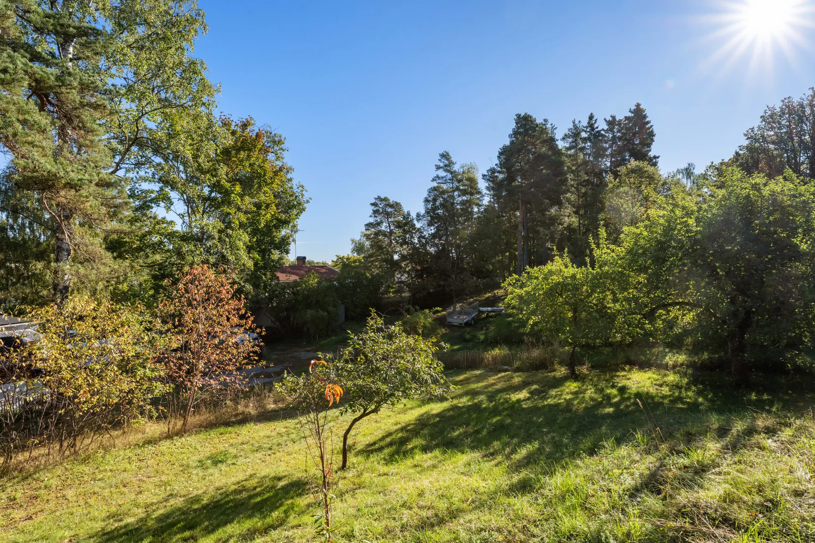 Tomt, Sågtorpsvägen 33B, Lahäll, Täby