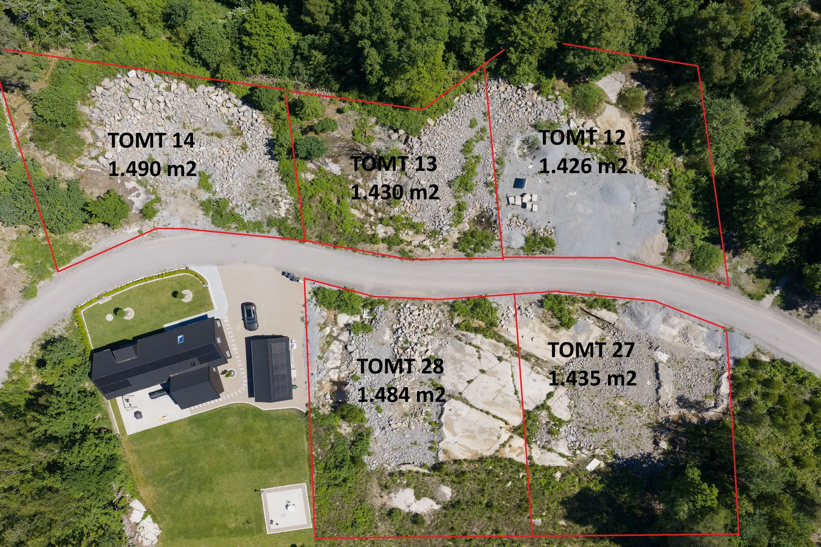Tomt, Granlyckevägen m.fl., Vettekulla, Karlshamn