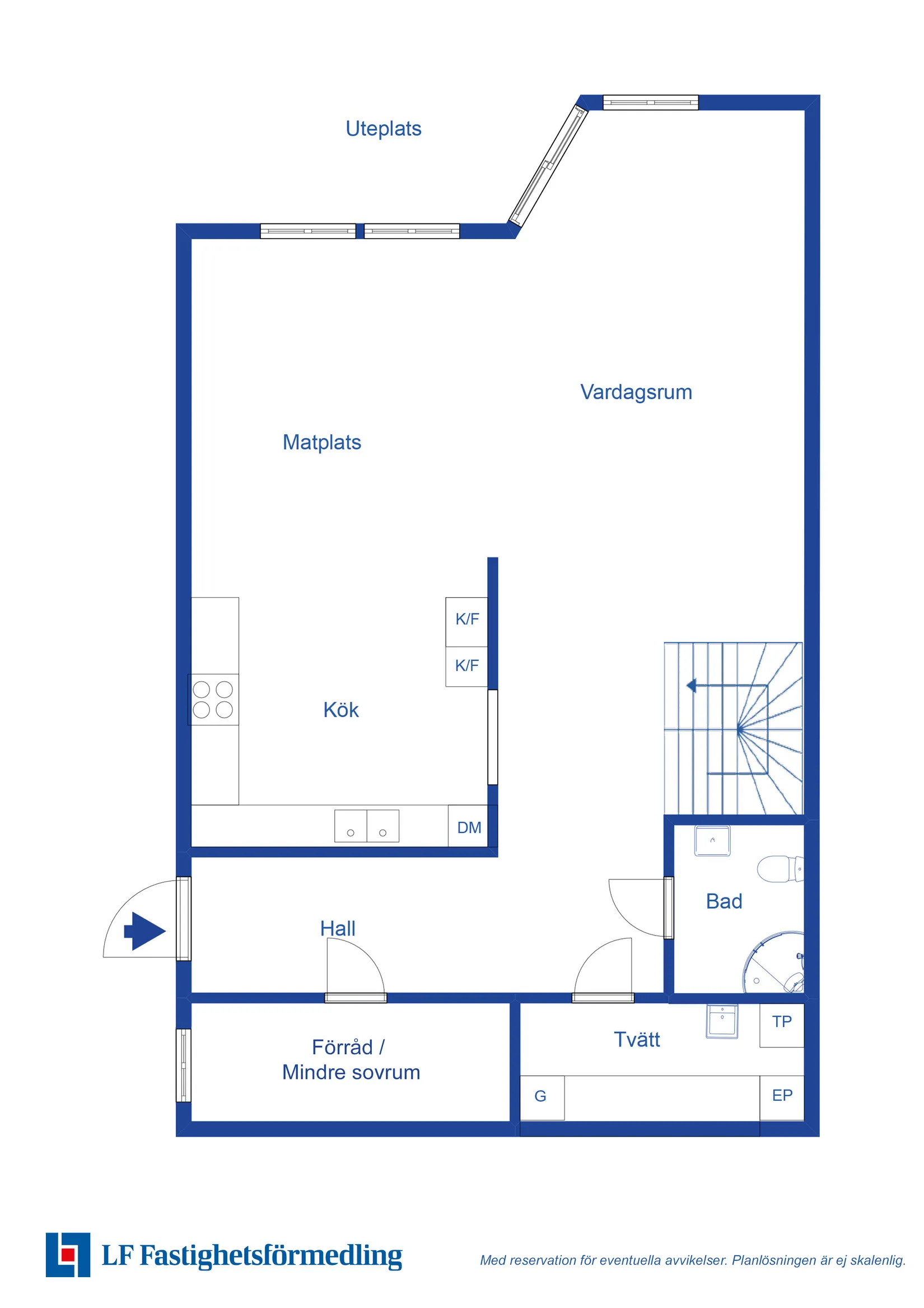 Radhus, Spiltgången 4A, Backa, Ystad