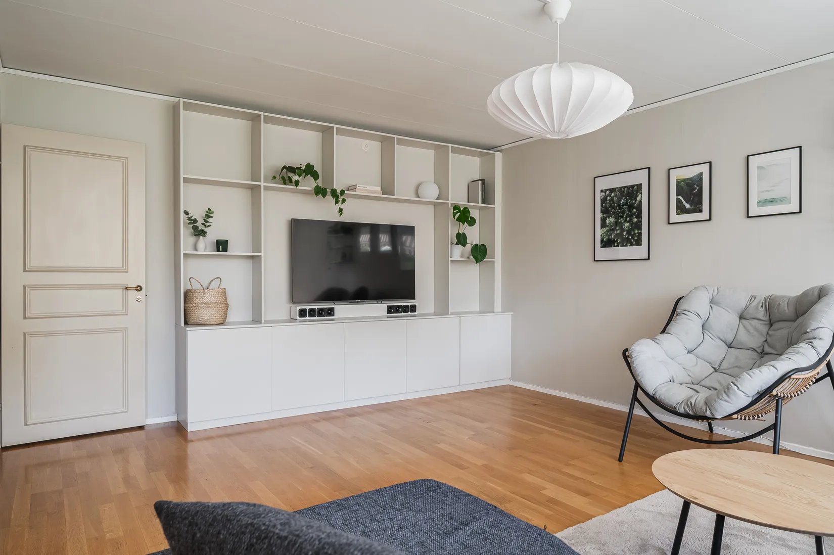 Radhus, Körsbärsgatan 2E, Horndal, Mark