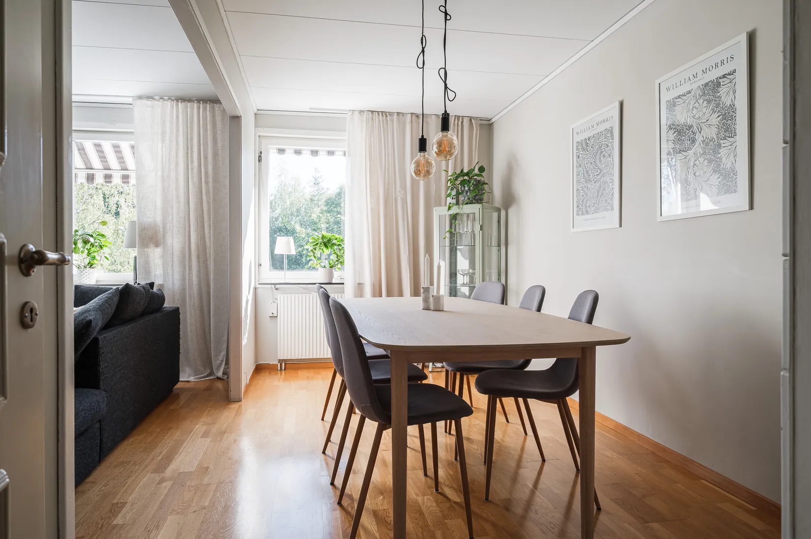 Radhus, Körsbärsgatan 2E, Horndal, Mark