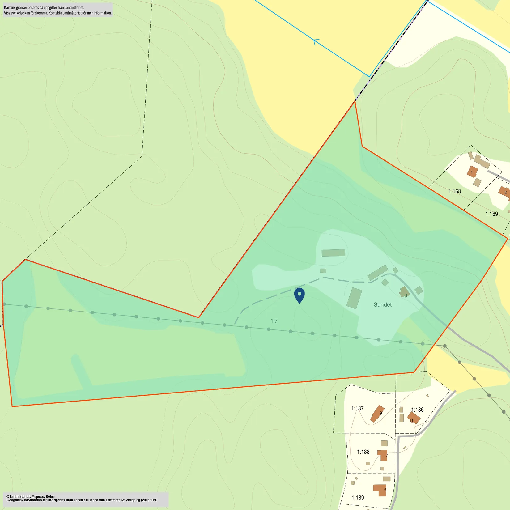Gård/Skog, Luddingsbo Sundet 1, Luddingsbo, Söderköping