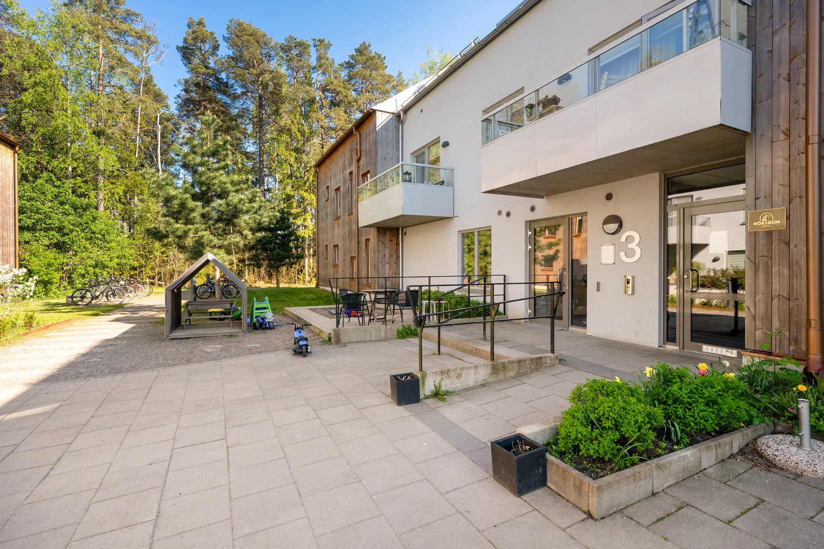 Bostadsrätt, Storkällans väg 3, Älta, Nacka