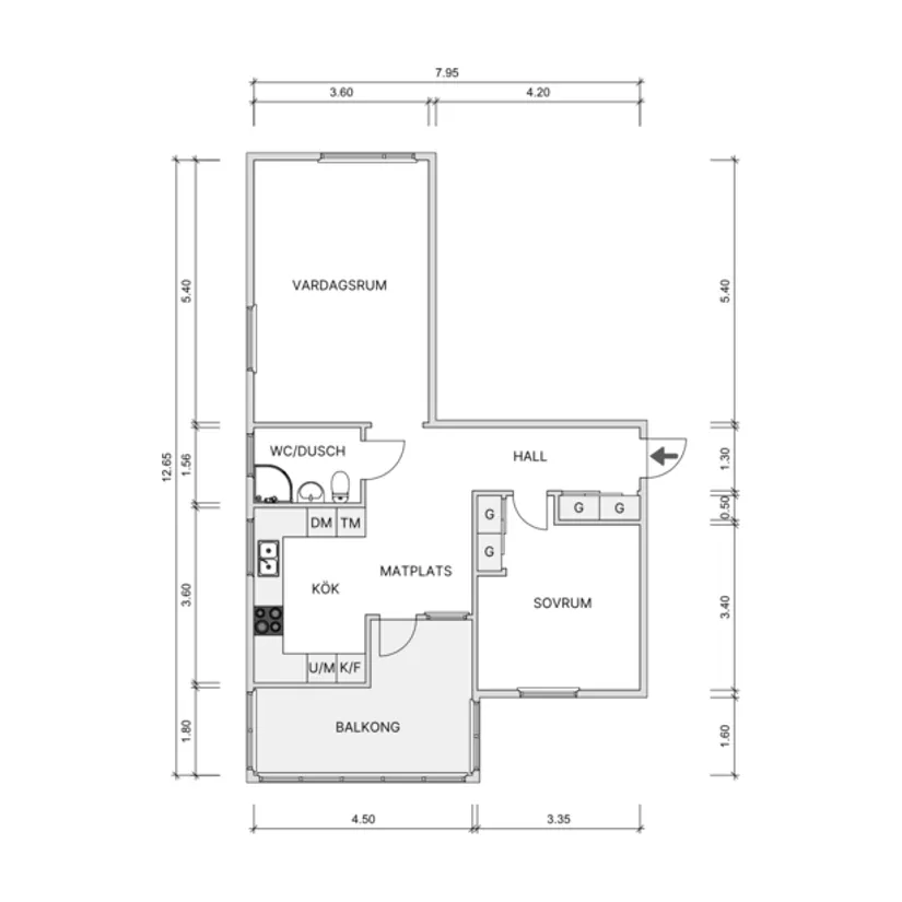 Bostadsrätt, Kungsvägen 3A, Örkelljunga