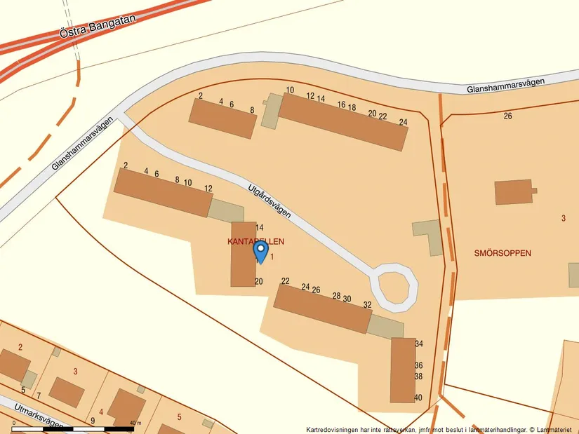Radhus, Utgårdsvägen 18, Centralt Norr, Örebro